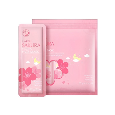 Picture of Laikou Sakura Sleeping Face Mask (15 Pcs)