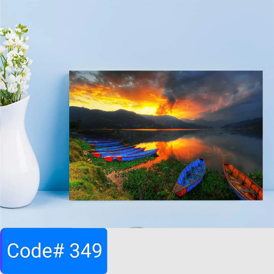 Picture of 1part Wall Canvas Art (printing) code#349 - Multicolor