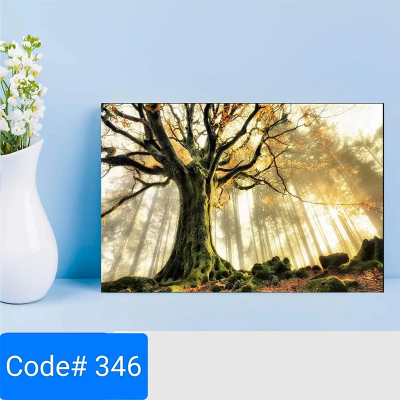 Picture of 1part Wall Canvas Art (printing) code#346 - Multicolor