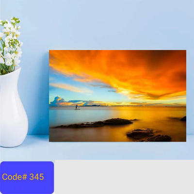 Picture of 1part Wall Canvas Art (printing) code#345 - Multicolor