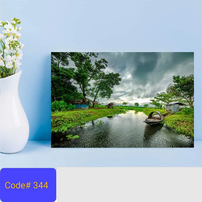 Picture of 1part Wall Canvas Art (printing) code#344 - Multicolor