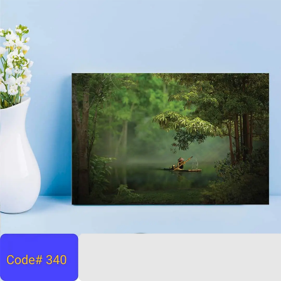 Picture of 1part Wall Canvas Art (printing) code#340 - Multicolor