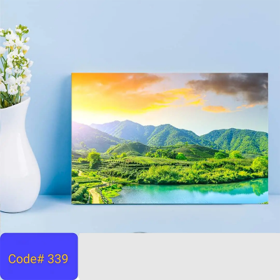Picture of 1part Wall Canvas Art (printing) code#339 - Multicolor