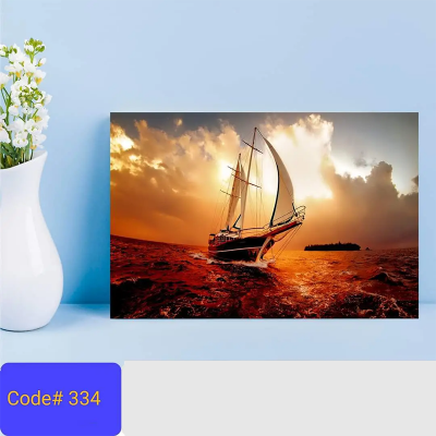 Picture of 1part Wall Canvas Art (printing) code#334 - Multicolor