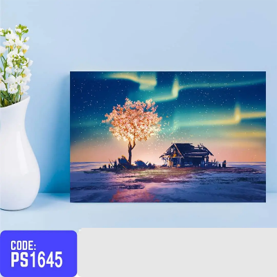 Picture of 1-part 18x12 inch Wall Canvas Art with Zigzag Lamination (Printing) - 18x12 inch