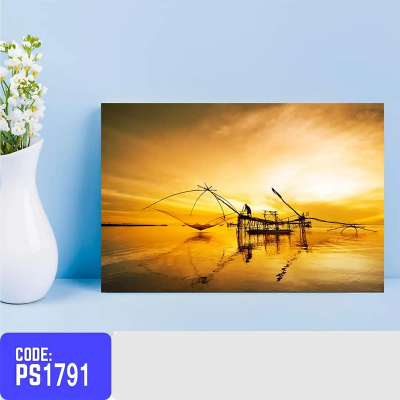 Picture of 1-part 18x12 inch Wall Canvas Art with Zigzag Lamination (Printing) - 18x12 inch