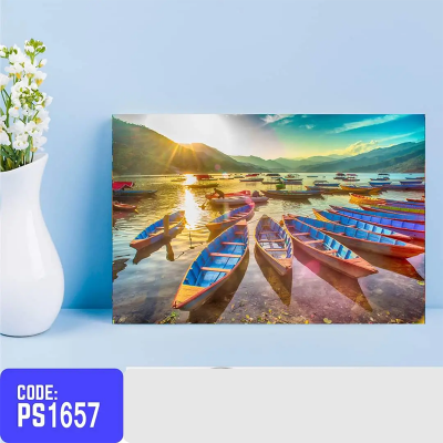Picture of 1-part 18x12 inch Wall Canvas Art with Zigzag Lamination (Printing) - 18x12 inch