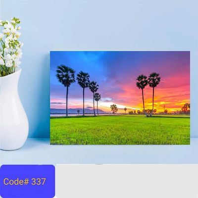 Picture of 1-part 18x12 inch Wall Canvas Art with Zigzag Lamination (Printing) - 18x12 inch