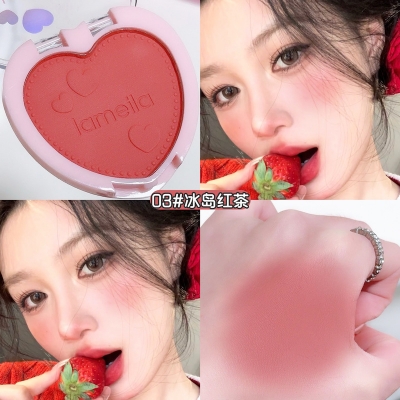 Picture of Lameila Lovely Heart Powder Blush Matte Finish