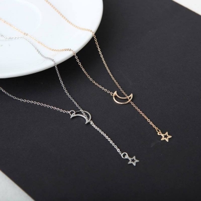 Picture of New Cute Slim Chain Necklace Neck Jewelry Locket for Women Girls