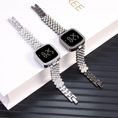 Picture of LED Display Digital Touch Screen Watch Gift For Girls and Women