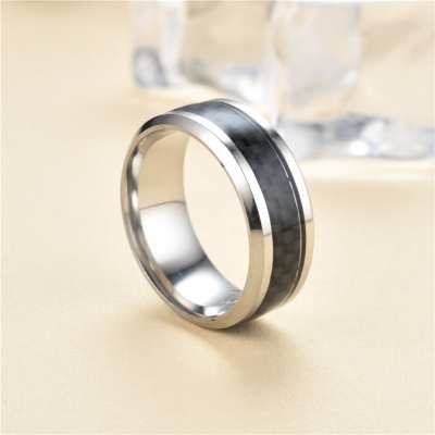 Picture of Titanium steel finger Ring for men
