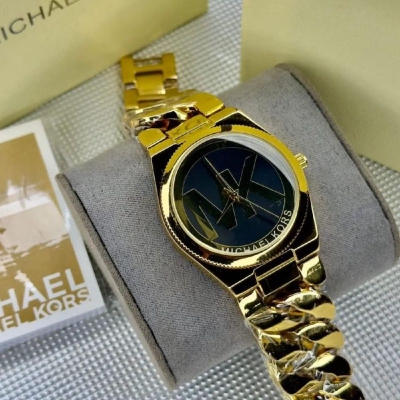 Picture of Mk Luxury Fashion Stainless Steel Imported Wuartz Movement Ladies Wristwatch For Women