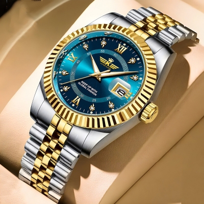 Picture of Poedagar Royal Emerald Prestige with Diamond Hour Markers