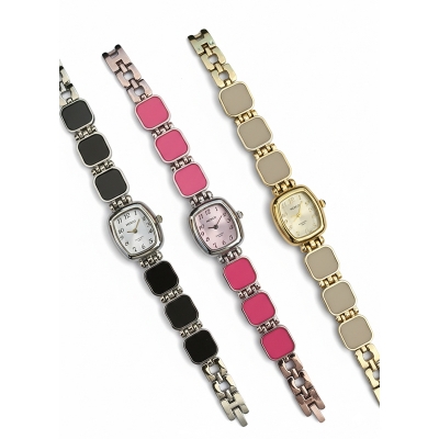 Picture of Stylish & Fashionable  Elegant Rhombus Mirror Original Quartz Ladies Watch
