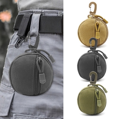Picture of 3 Purses Bag Men Coin Keychain Holder Pocket Wallet EDC Color Pouch