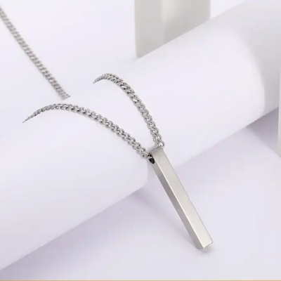 Picture of Mens Link Chain Stainless Steel Necklace Women Silver Color Male Jewelry Gifts For  Boy