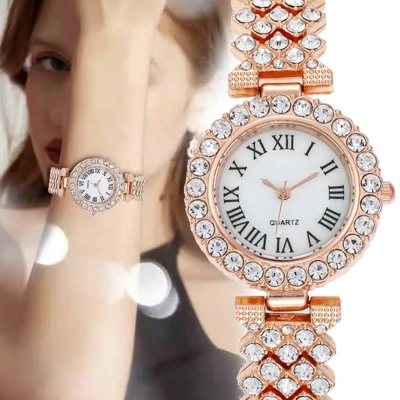 Picture of Stylish & Fashionable  Elegant Rhombus Mirror Original Quartz Ladies Watch