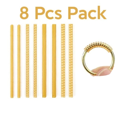 Picture of New Tightener Spring Rope for Ring Size Adjustment Tools Loose Ring Inner Adjust Invisible Spiral Rings