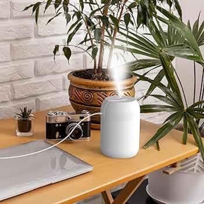 Picture of Mini Portable Ultrasonic Air Humidifer Aroma Essential Oil Diffuser USB Mist Maker Aromatherapy Humidifiers for Home Car