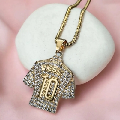 Picture of The Legend of Ice Zircon Pendant Necklace for Men Punk Hip-Hop Jewelry