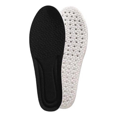 Picture of New Sport Insoles Shock Absorption Cushioning Memory Foam Shoes Insole with Velvet Surfaces White