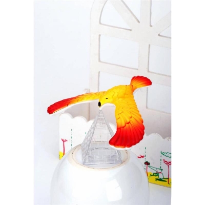 Picture of Balancing Bird Finger Toy With Pyramid Base Children Physical Science Desktop Novelty Eagle