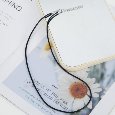 Picture of Ready Made Leather Cord Necklace - Sterling Silver Clasp