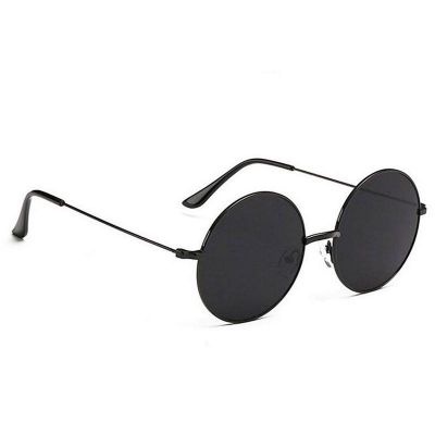Picture of Black Round Sunglasses For Men And Women