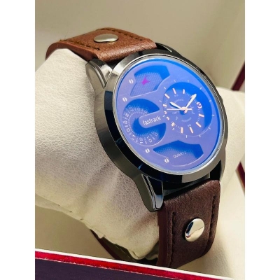 Picture of New Fastrak lether Analog Sports Watch for Men-ROUND (304189132)