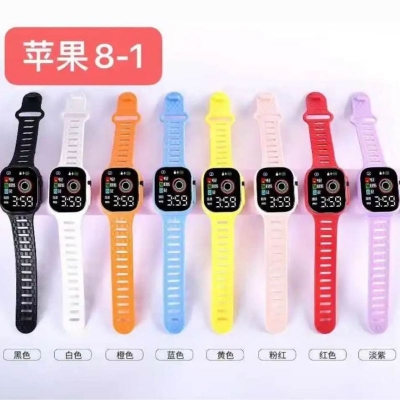 Picture of Men's Watch LED Digital Watch for Men Women Sports Silicone Watch