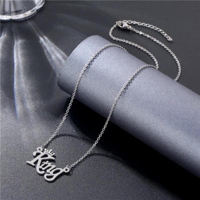 Picture of Stylish - Modern Vibe - Premium Quality - Men's Necklace Stainless Steel Cuban Link Chain - Modern - Choice Expression - Understated Sophistication