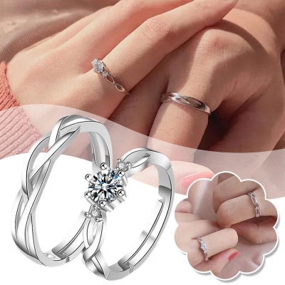 Picture of Love Promise Couple Finger Ring - Ring For Girls