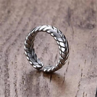 Picture of Indispensable -Vintage Metal Street Style Ring Men and Women European and American Letters Ins Wind Open Ring- Innovative