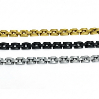 Picture of Stylish - Modern Vibe - Highly Durable - New Golden Plated Bracelet For Man - Sustainable Choice - Well Inspired & Crafted