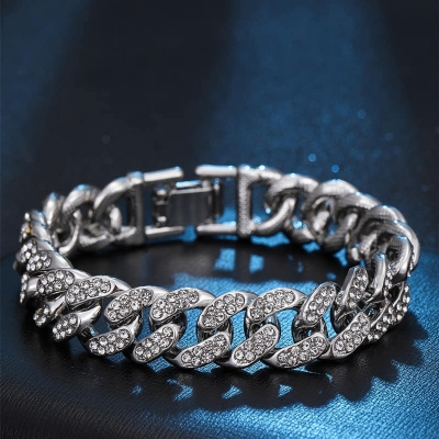 Picture of Bracelets Crystal Square Round For Women