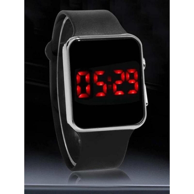 Picture of Digital Watch Men Women Unisex Fashion Sports Kids Watches For Boy Square Dial
