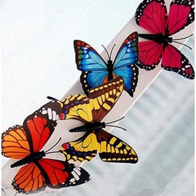 Picture of Butterfly Wall Sticker - 4 Pcs