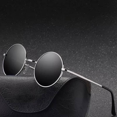 Picture of Metal Frame Silver Sunglasses