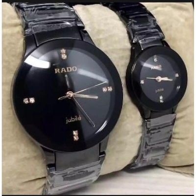Picture of Stylish Stainless Steel Bracelet Watch for men Black