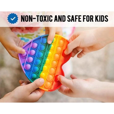Picture of Pop It Toys Square Antistress Toy Rainbow Push Bubble Fidgets Sensory Squishy Kid Gift - বাচ্চাদের খেলনা