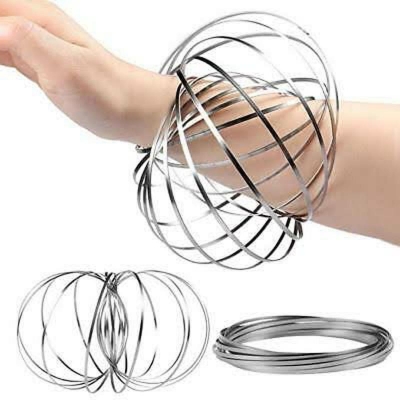 Picture of New Flow Arm Rings-Kinetic Toy 3D Magic Bracelet Ring Dynamic Motion Science Toy