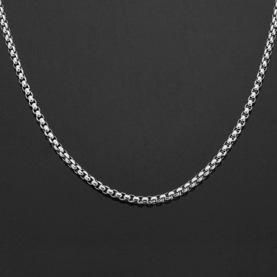 Picture of Silver Color Metal Chain for Men