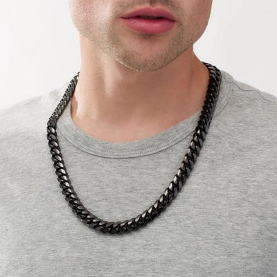 Picture of Black Metal Chain For Men - Chain