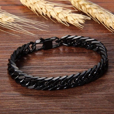 Picture of Stylish Stunning Tone Link Design Bracelet - Bracelet