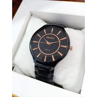 Picture of Ceramic Round Steeliness Steel Best Watch For Men's And WomanWhite