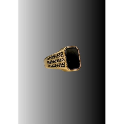 Picture of Metal Finger Ring for Men - Black