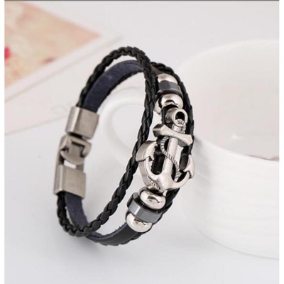 Picture of Stainless Steel Anchor Bracelets Bangles Men
