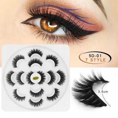 Picture of 7 Pairs Reusable False Eyelashes