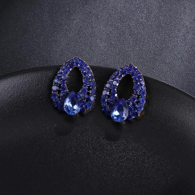 Picture of crystal Style Dangle earrings for women girl